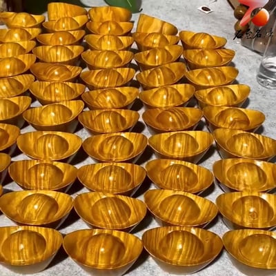 貴州金絲楠小葉楨楠滿水波紋【金元寶】1