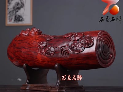 天然 印度小葉紫檀 案几玄關招財擺件【54公分橫財-百年好合】6