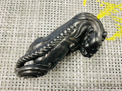 壽山石精雕作品【上古瑞獸】3