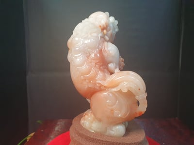 壽山極品芙蓉石滿結晶【萬事如意】6