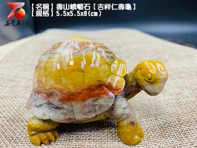 壽山峨嵋石【吉祥仁壽龜】7