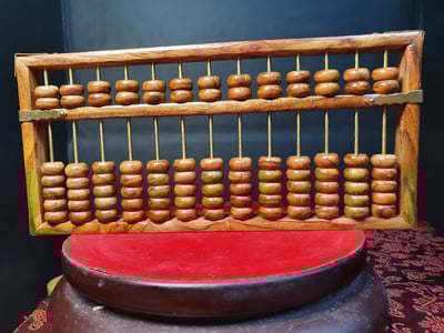 海南黃花梨【算盤】無拼補4