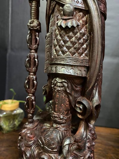 印度小葉紫檀清刀款【韋陀護法】5