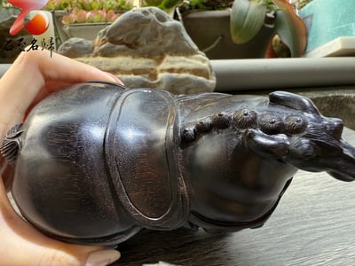 傳世之姿｜奔騰千年 印度小葉紫檀金星老料純手工雕刻【唐馬】5