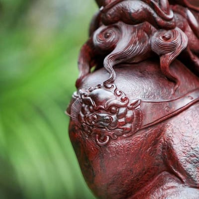 印度小葉紫檀精品【招財瑞獸】4