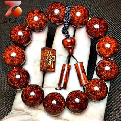 印度小葉紫檀18mm超爆滿纓子瘤疤【御】9