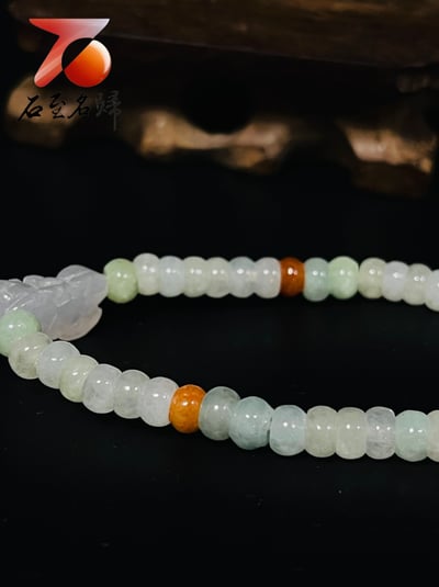 台灣現貨 和闐玉貔貅手珠 附精美收藏禮盒3