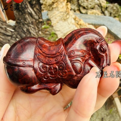 嚴選天然 印度小葉紫檀纓子瘤【對駿迎財】5