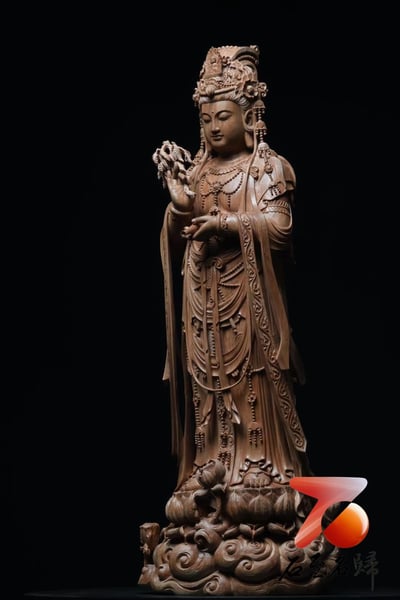 印度老山檀香造像集【南海觀音】2