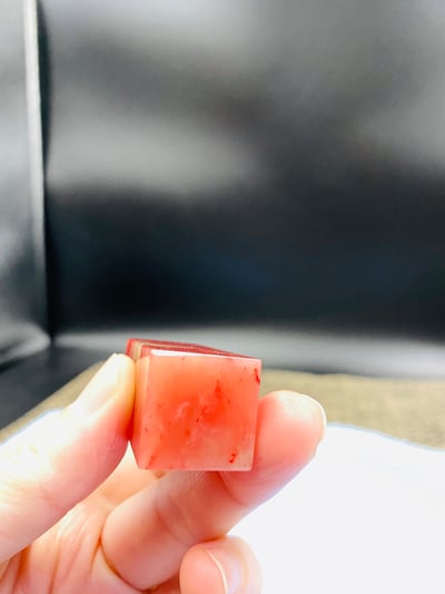 巴林大紅袍雞血印章5