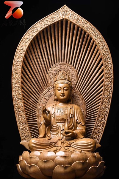 大師級雕工 海南沉香收藏【觀音】5