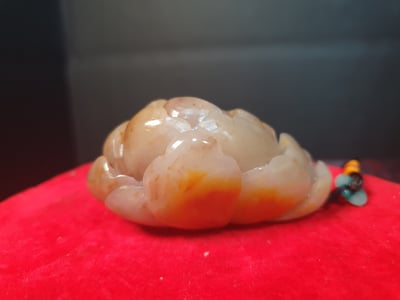 壽山石系列手把件【花開富貴】4