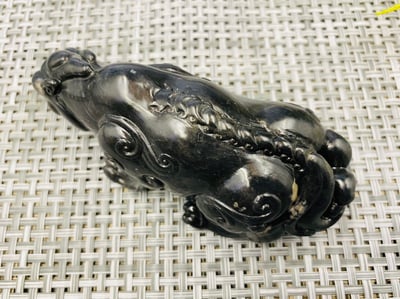 壽山石精雕作品【上古瑞獸】4