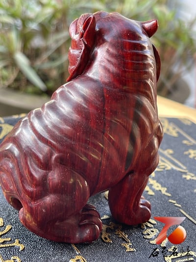 印度小葉紫檀高油密二膘材質 湘工手作【四大神獸】20