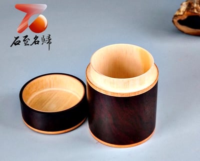 印度小葉紫檀鑲嵌茶葉罐3