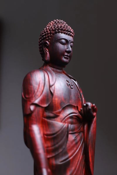 印度小葉紫檀【大日如來】2