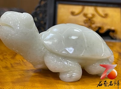 江西芙蓉石純手工雕烏龜 【小海龜】張志方老師作品4