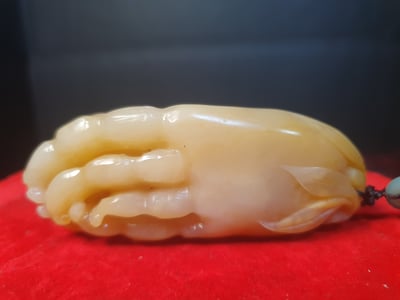 壽山石手把件系列【佛手】3