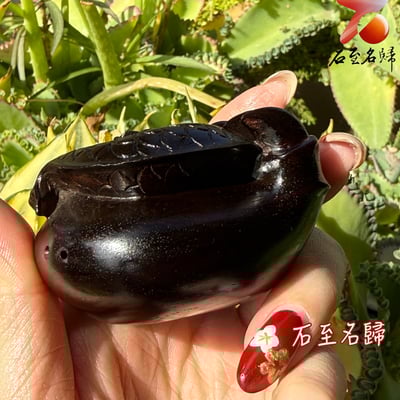 天然 印度小葉紫檀高油密爆滿金星樹心料 湘工手作【魚熊兼得．雙寶在握】2