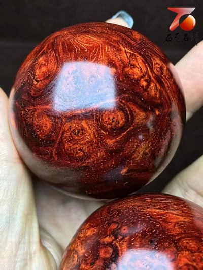 印度小葉紫檀 爆滿葡萄纓子瘤疤【富貴保健球3號】4