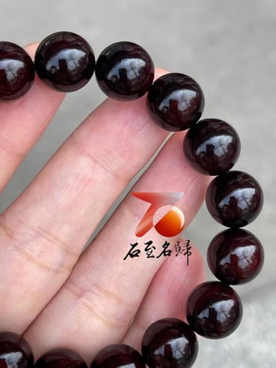 天然 印度小葉紫檀玻璃底老料 高油高密12mm手珠【福在眼前款/素珠款】7