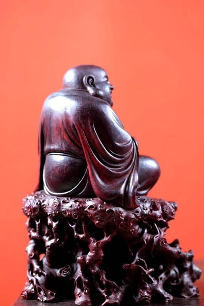 印度小葉紫檀【皆大歡喜】清刀供品 名師精典款3