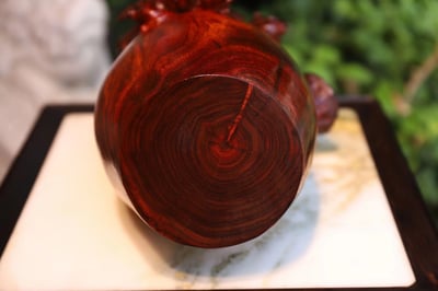 印度小葉紫檀製【花瓶】6