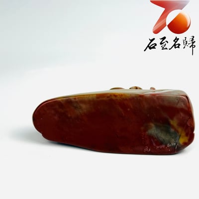 老撾石手工精雕 張國民老師作品【赤甲凌波・財運橫行】6