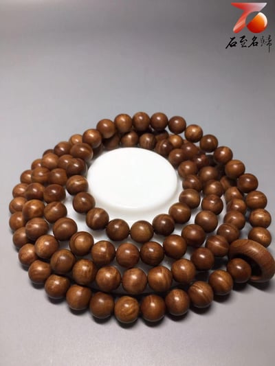 正宗印度老山檀香8mm×108顆1