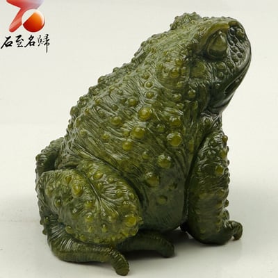 壽山稀有石種【呱呱來財】王逸文老師純手工雕刻7