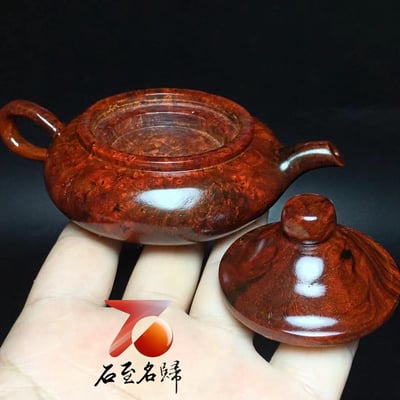 印度小葉紫檀瘤疤料【把把壺】8