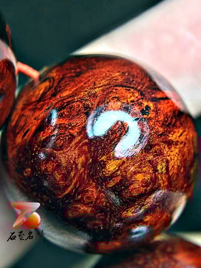 印度小葉紫檀手珠【氣貫長虹】經典瘤疤料 25mm×10顆5