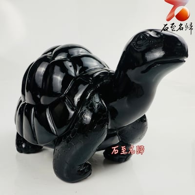 丹東石純手工雕烏龜  張國民雕刻家作品【亞達伯拉象龜】8