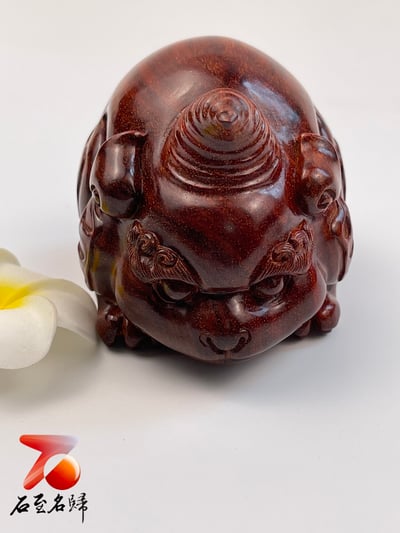 印度小葉紫檀高油密二膘料. 湘工精製【獨角獸】2