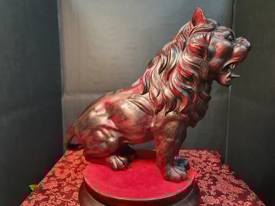 印度小葉紫檀【東方雄獅-王者風範】2