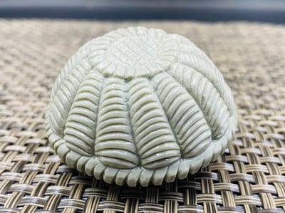 天然巧雕 壽山山秀園石系列【搖籃與小狗】5