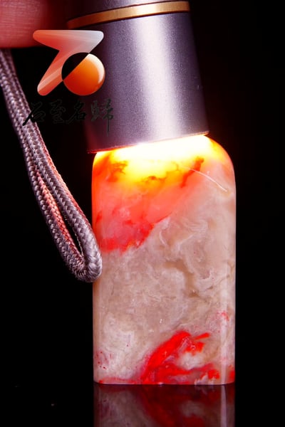 巴林羊脂玉雞血【素章】2