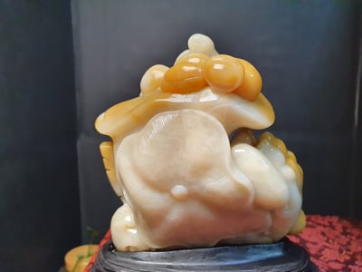 極品田黃石【招財瑞獸】3