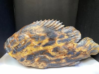 壽山旗山石【石斑魚】1