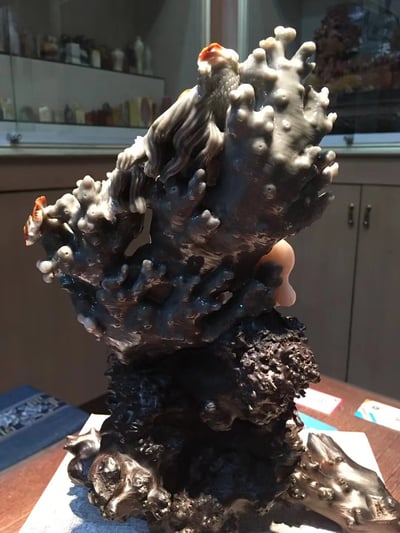 寮國高山五彩石【金玉滿堂1】5