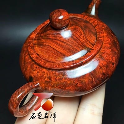 印度小葉紫檀瘤疤料【把把壺】7