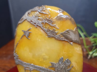 烏鴉皮田黃【楓橋夜泊】4