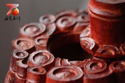 印度小葉紫檀製【節節高昇】2