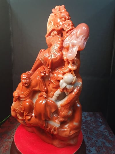 壽山石系列【降龍羅漢】2