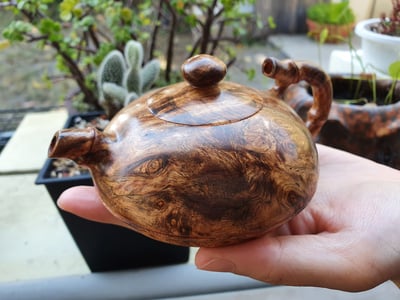 海南黃花梨【竹節壺】1