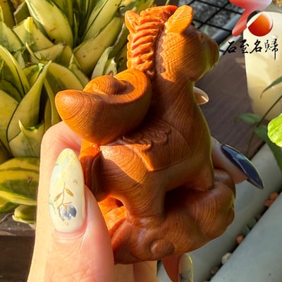 焦糖味城口古崖柏高油料【馱財神駒】4