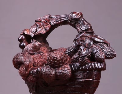 印度小葉紫檀【果籃-碩果纍纍】4