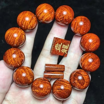 印度小葉紫檀20mm手珠【盤龍】4
