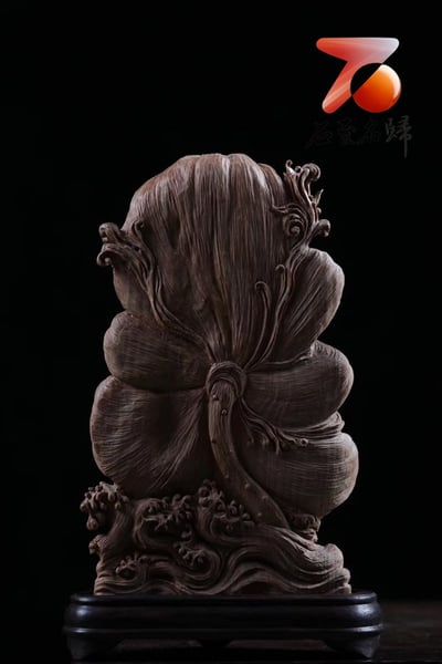 印度老山檀香黑肉沈水二標料【沉思觀音】6