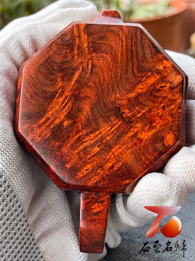 印度小葉紫檀 滿瘤疤八角壺7